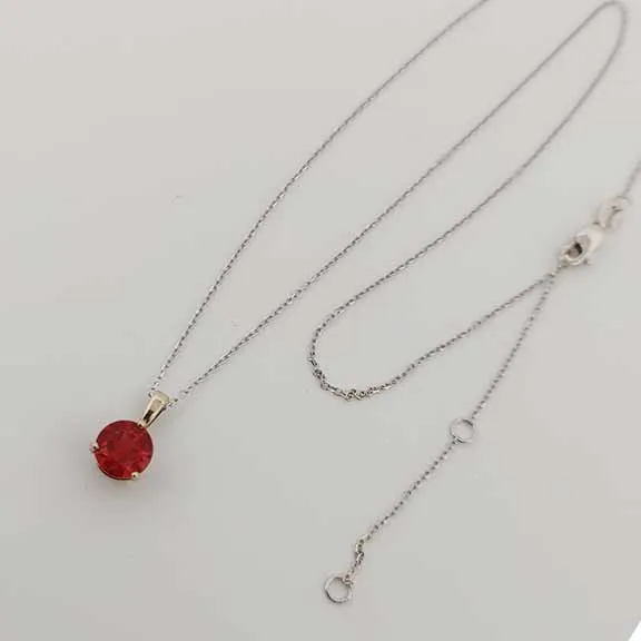 10K Sparkling Adjustable Gold Chain-Yellow, White, Rose