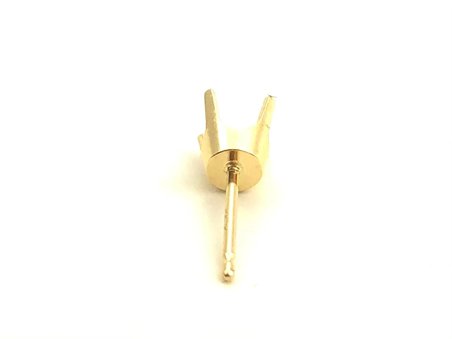 14K Yellow Gold Light Weight 4 Prongs .50CT Sku#4400-50