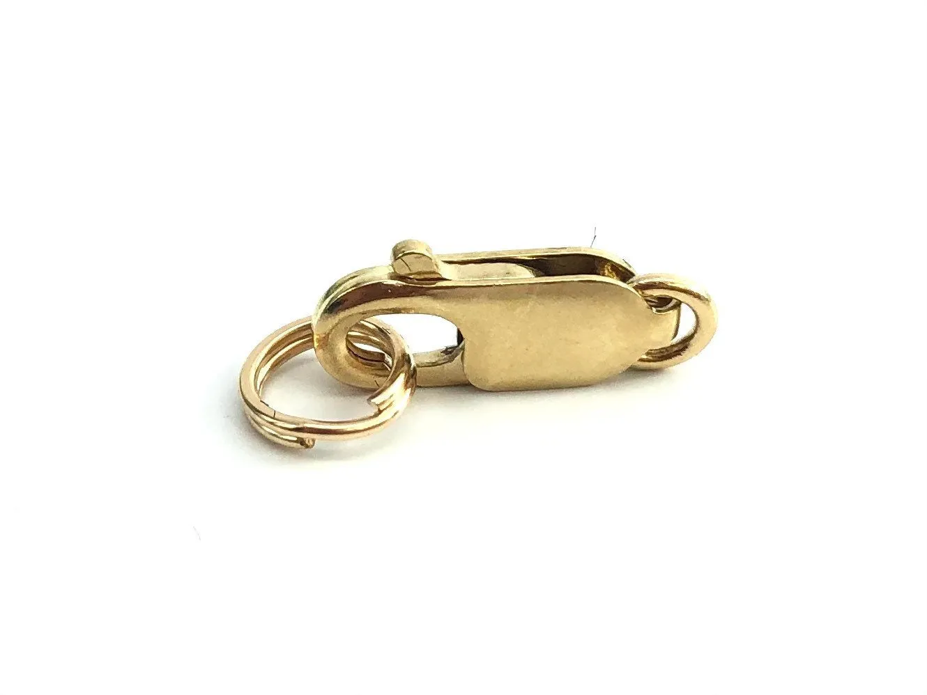 14K Yellow Gold Lobster Claw Clasp Sku#11-17-436L