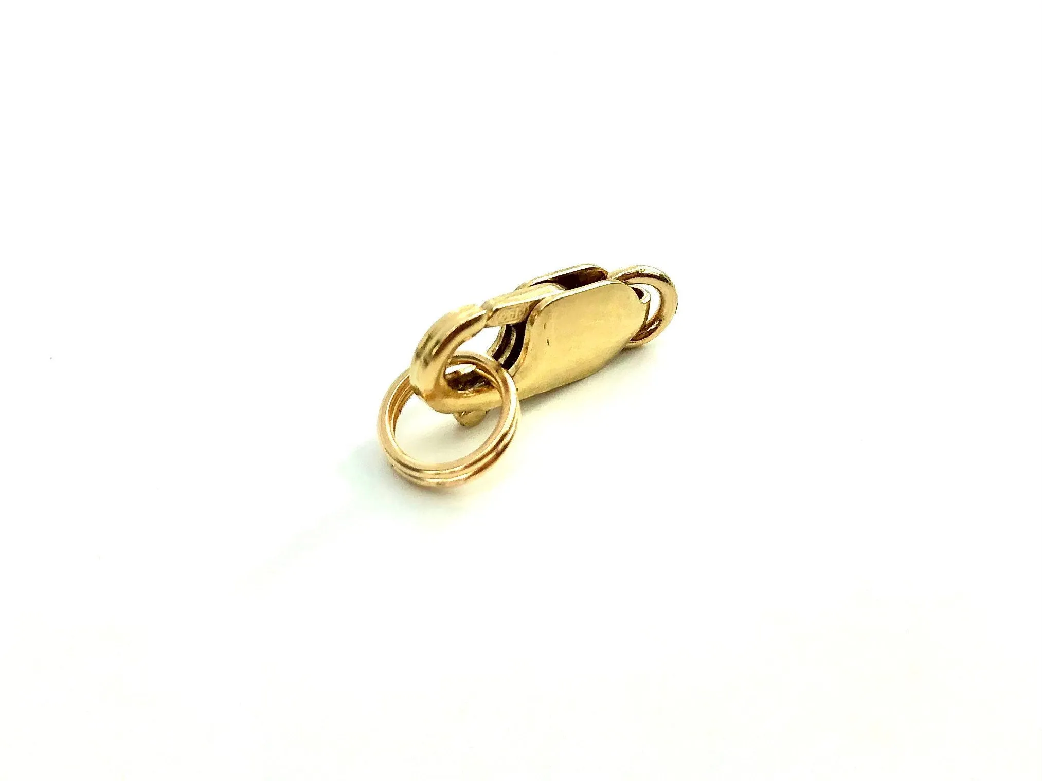 14K Yellow Gold Lobster Claw Clasp Sku#11-17-436L