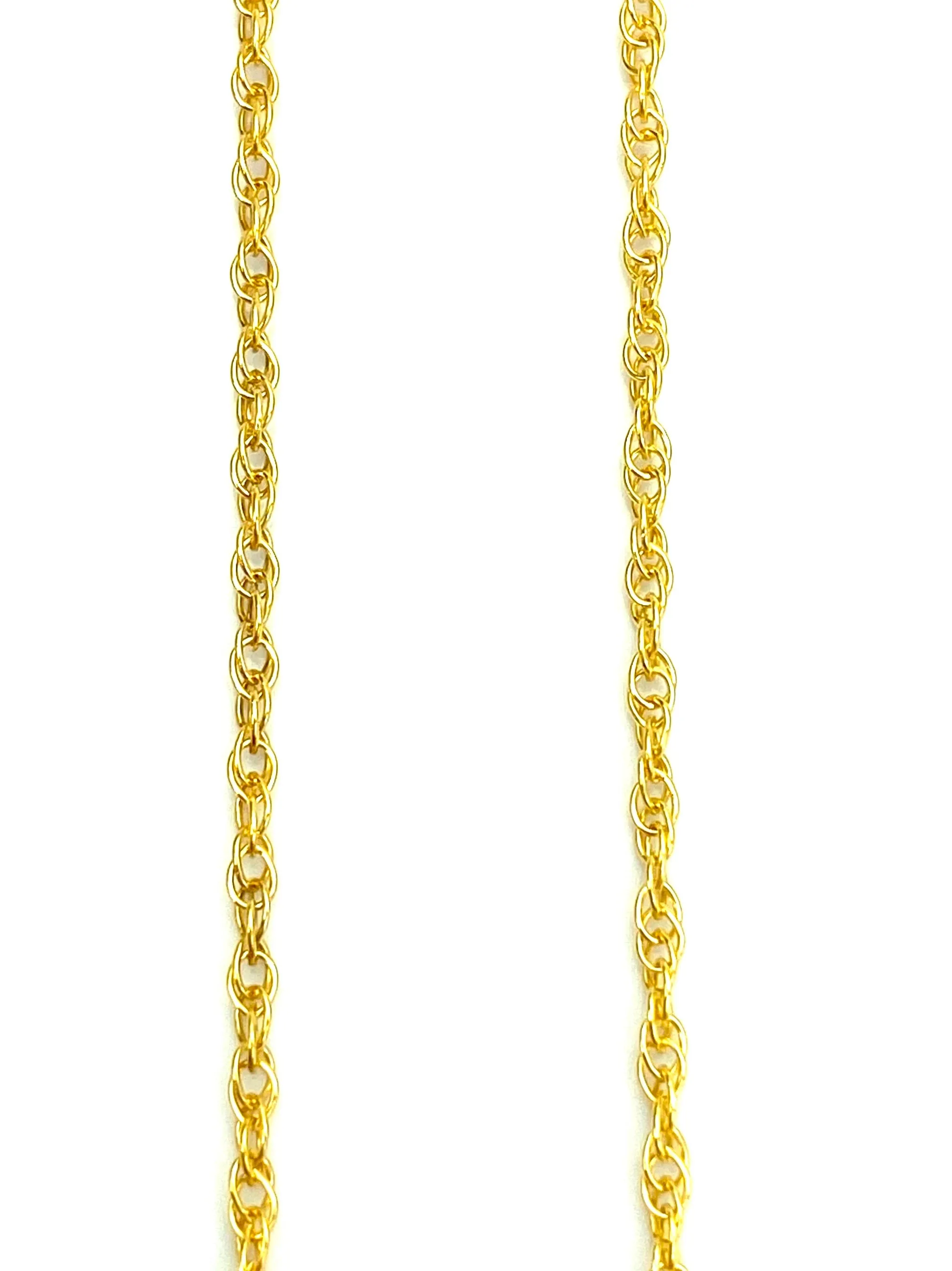 14KGF Double Rope Chain 18” 20” 22” 24”