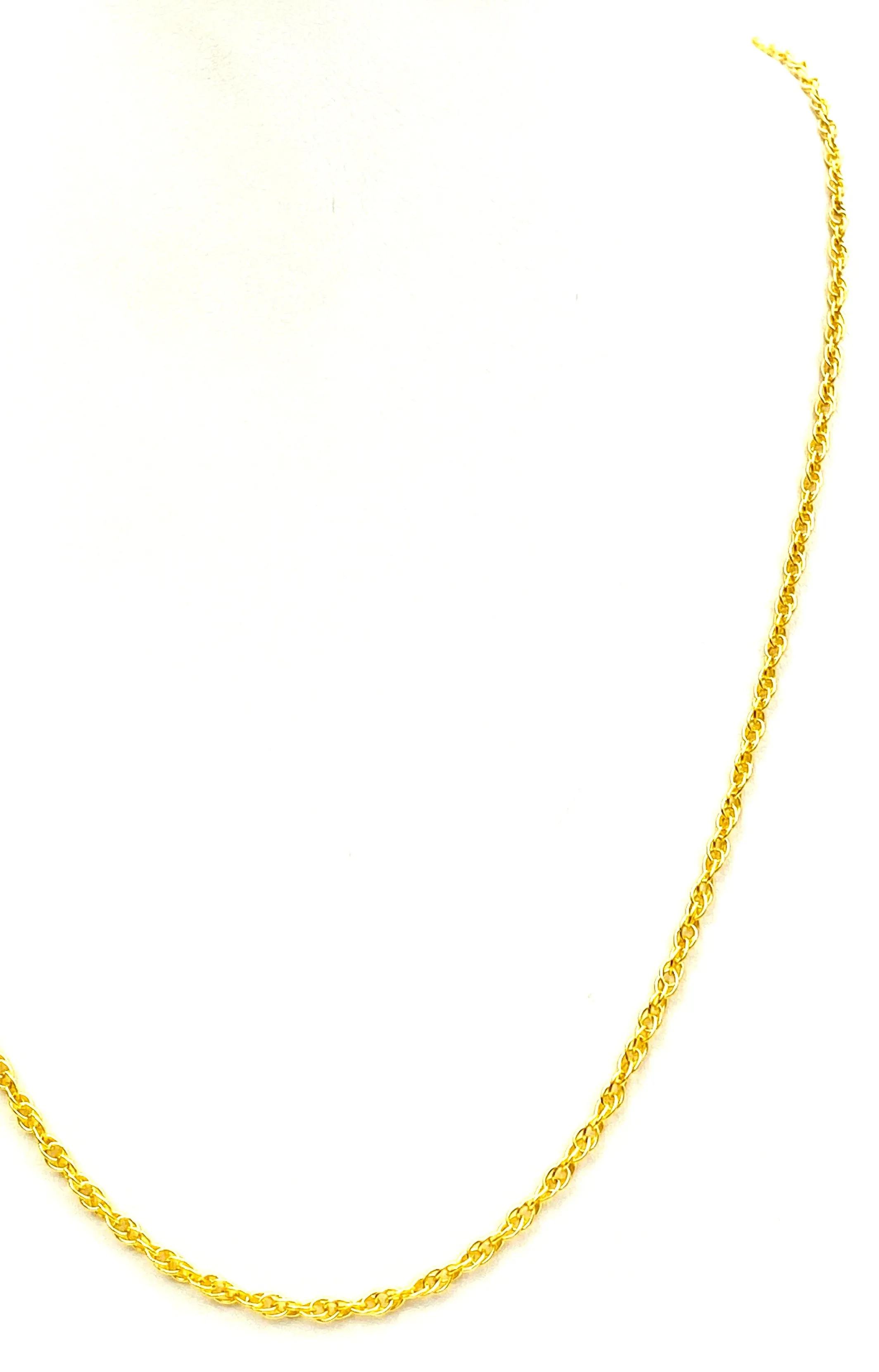 14KGF Double Rope Chain 18” 20” 22” 24”