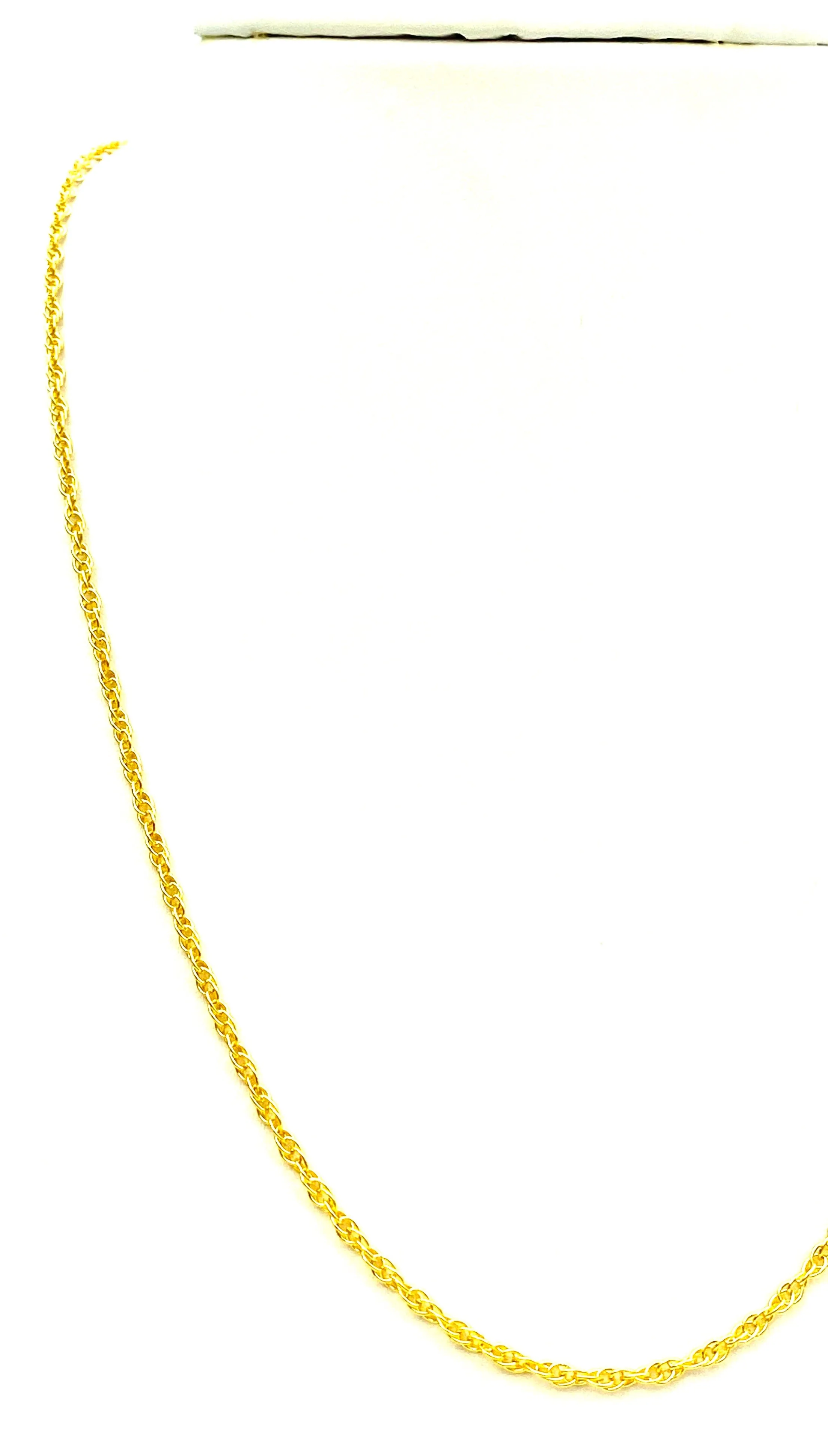 14KGF Double Rope Chain 18” 20” 22” 24”