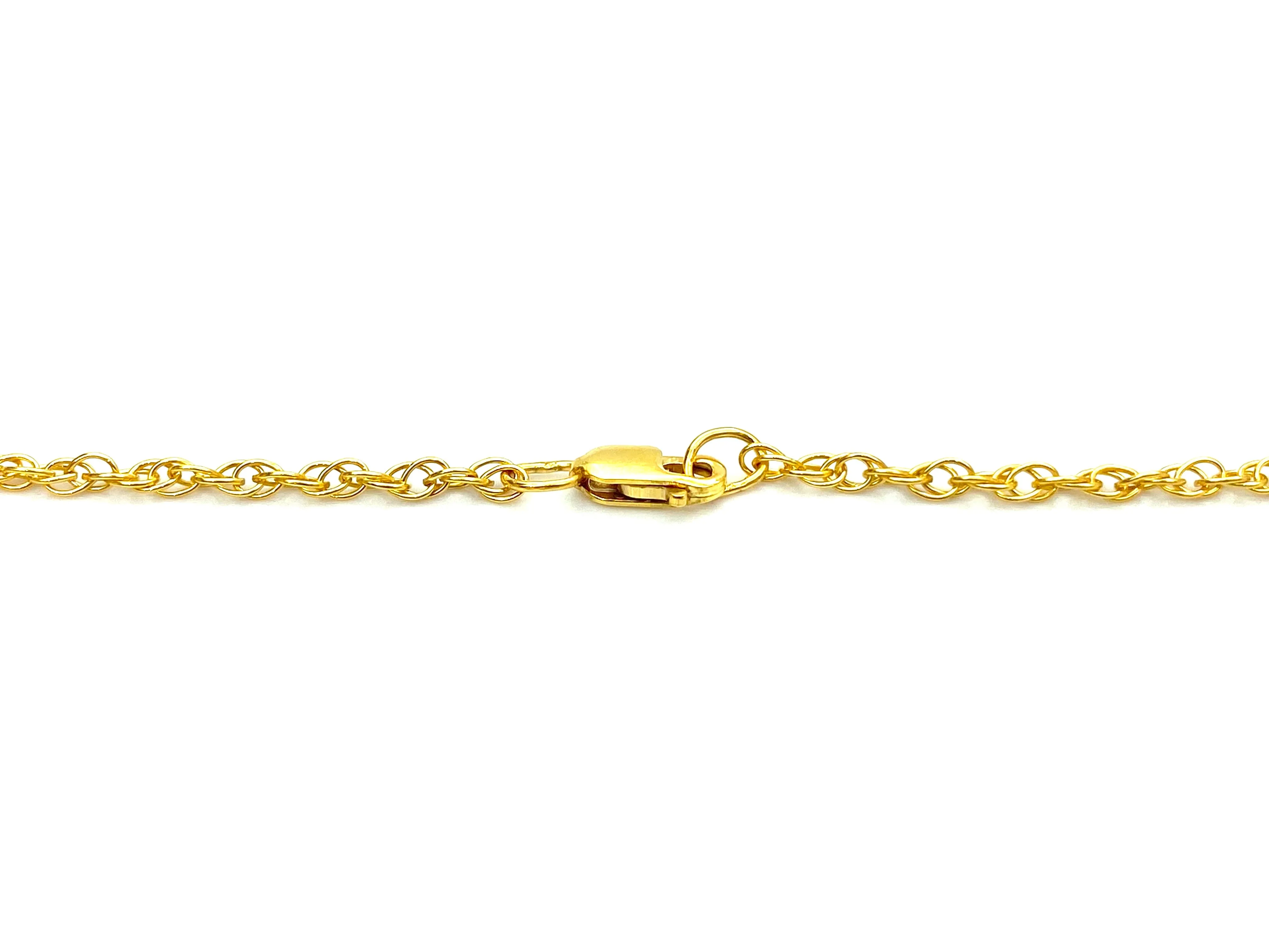 14KGF Double Rope Chain 18” 20” 22” 24”