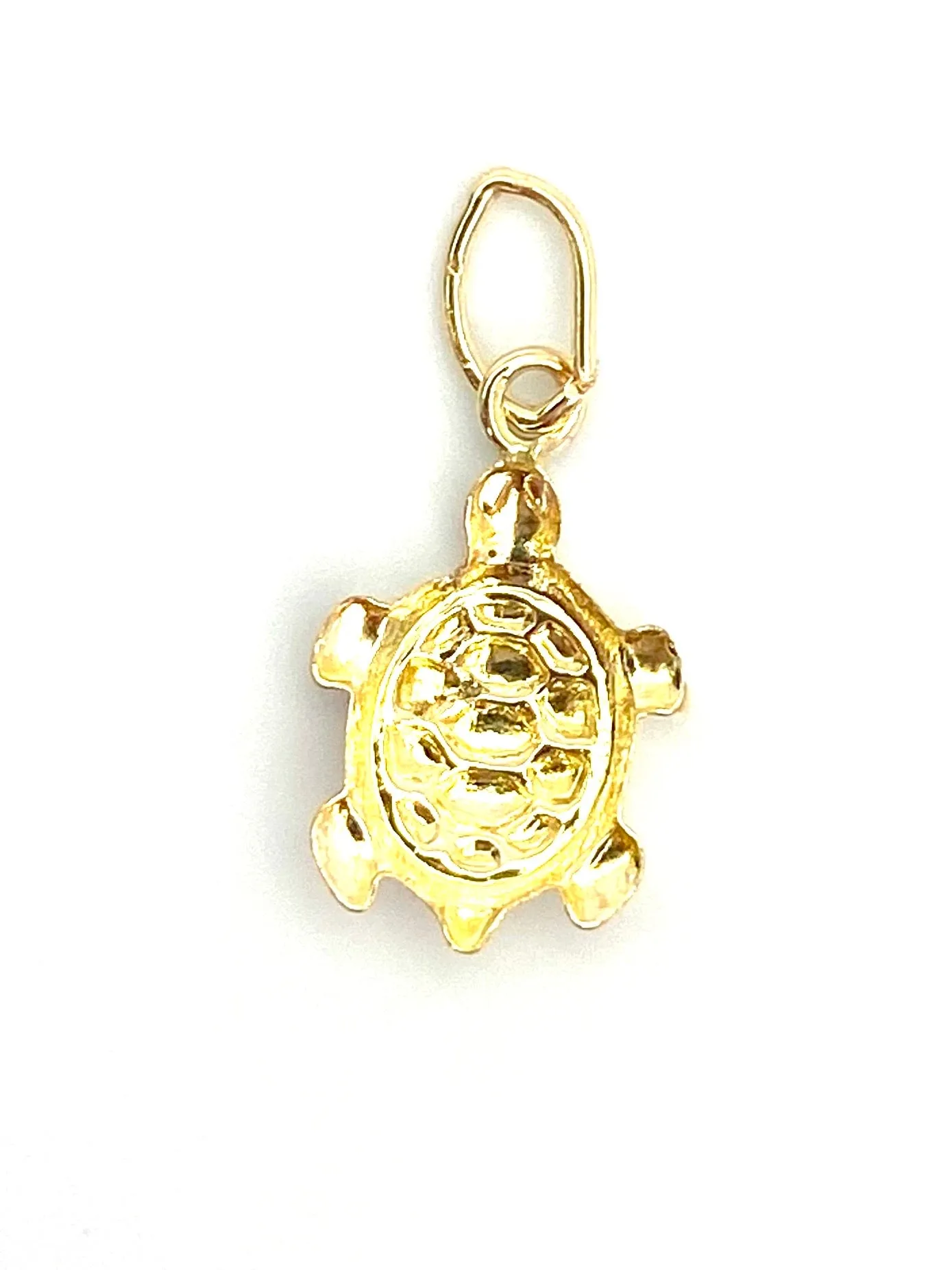 14KGF Turtle Charm , Sku#2250-C
