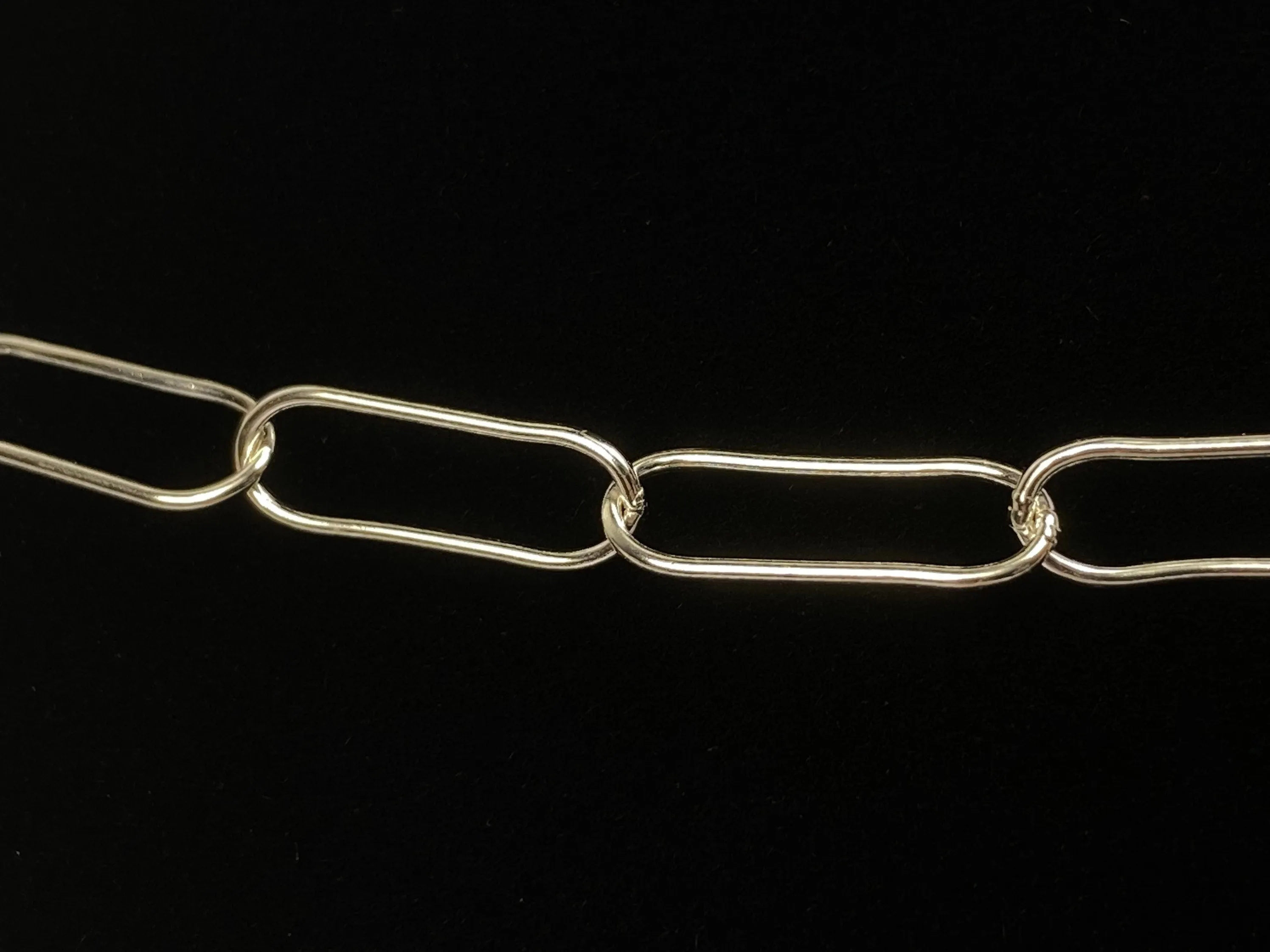 24” 5mm Sterling Silver Elongated Chain, Sku: SM768LC-24