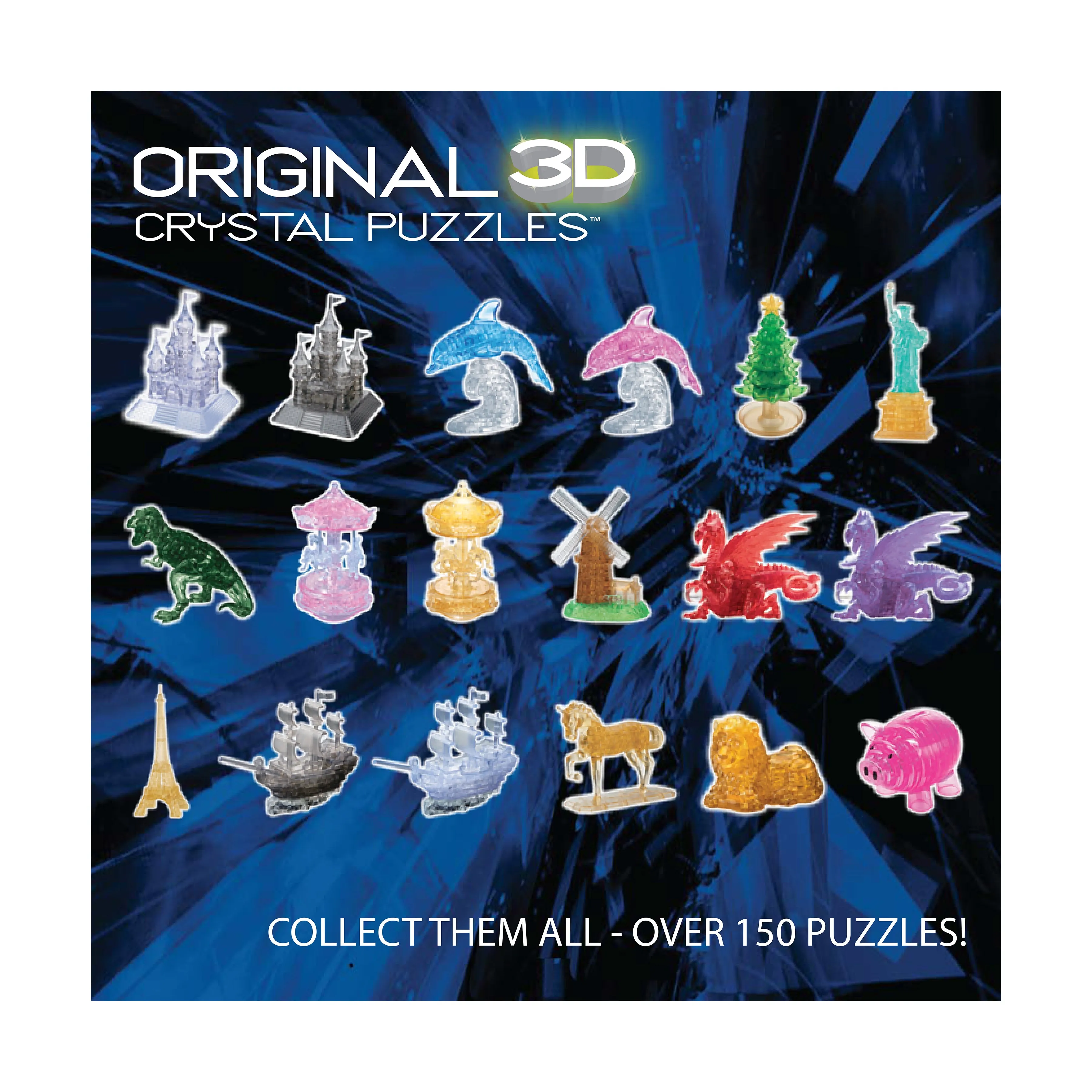 3D Crystal Puzzle - Disney 100 Platinum Edition - Marie: 45 Pcs