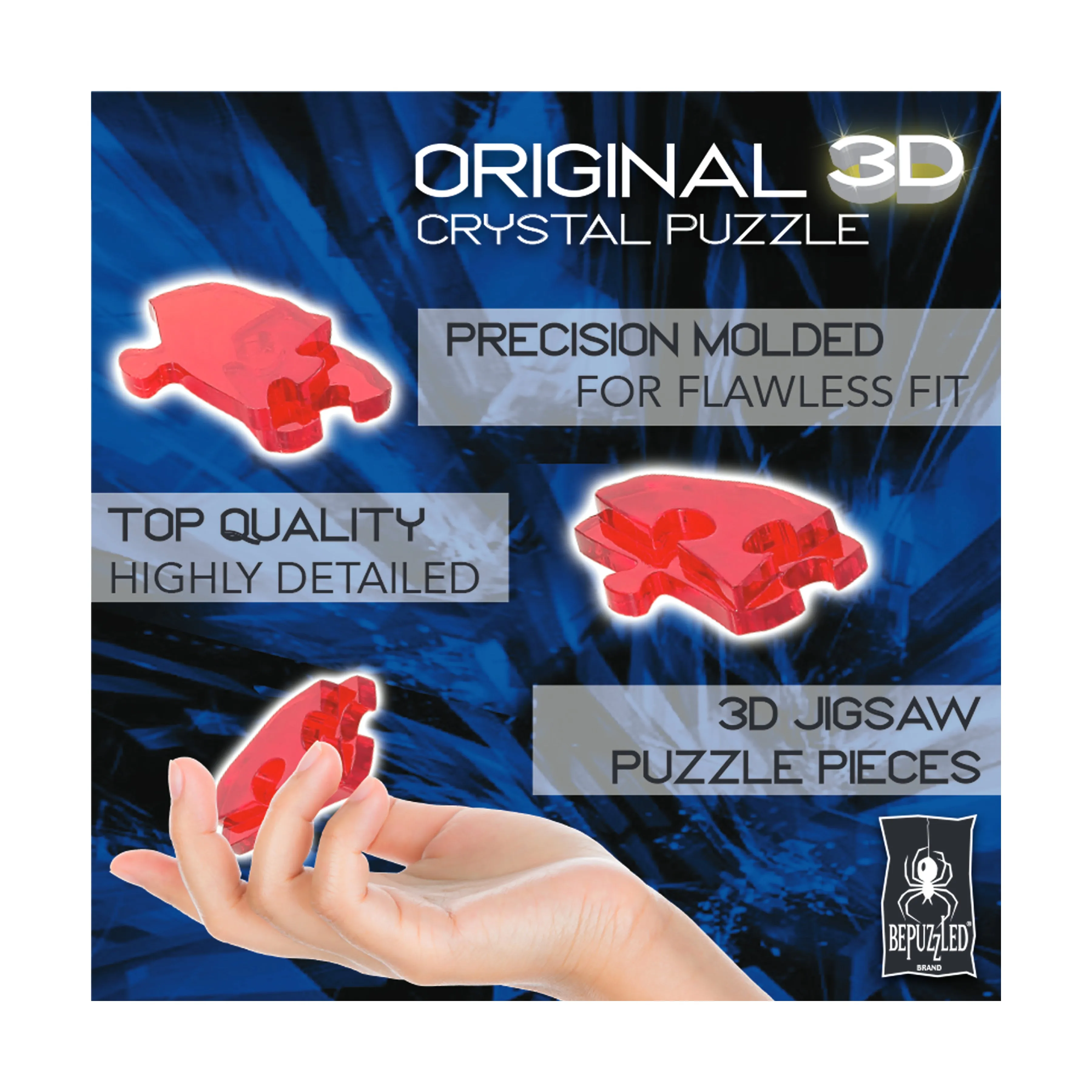 3D Crystal Puzzle - Disney 100 Platinum Edition - Marie: 45 Pcs