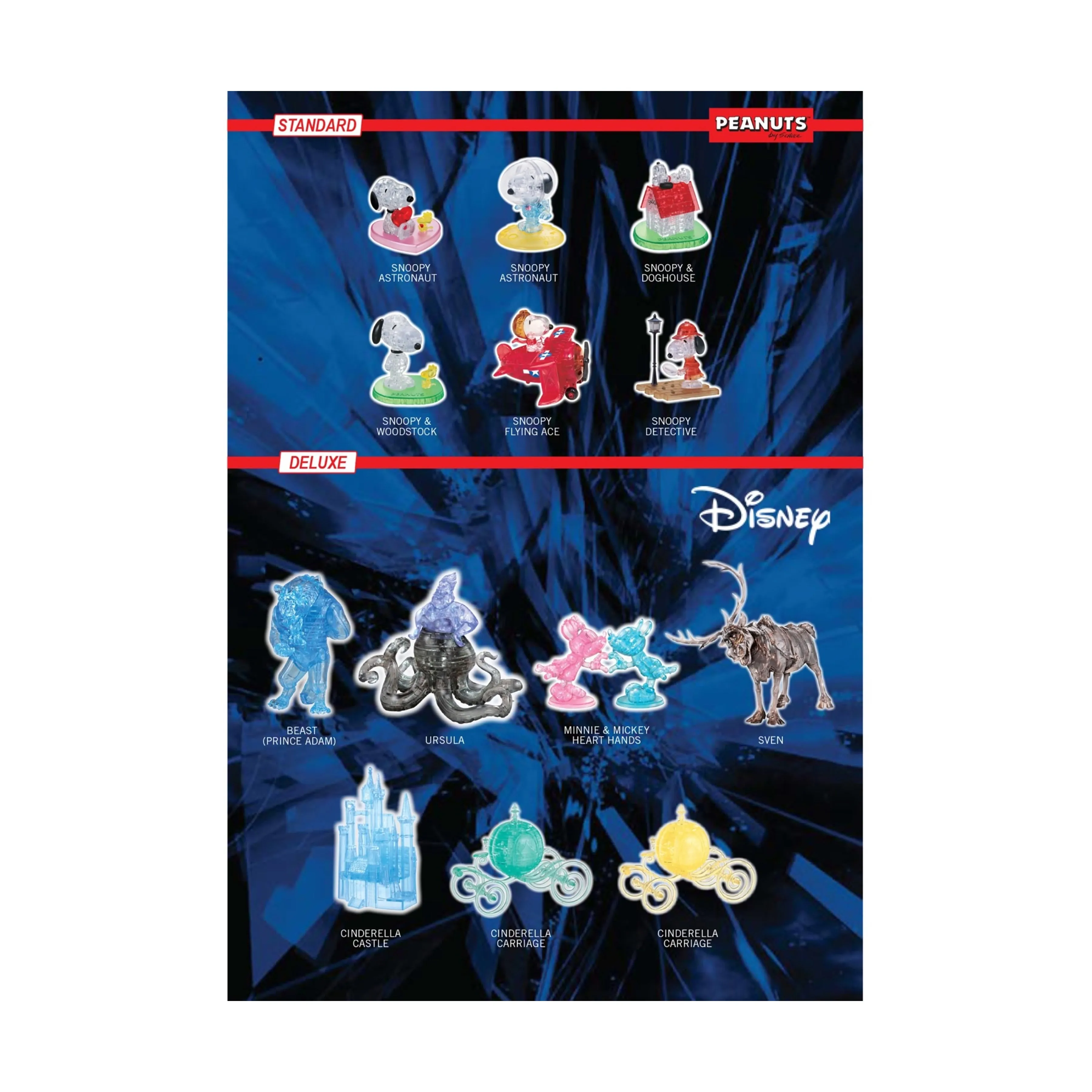 3D Crystal Puzzle - Disney 100 Platinum Edition - Marie: 45 Pcs
