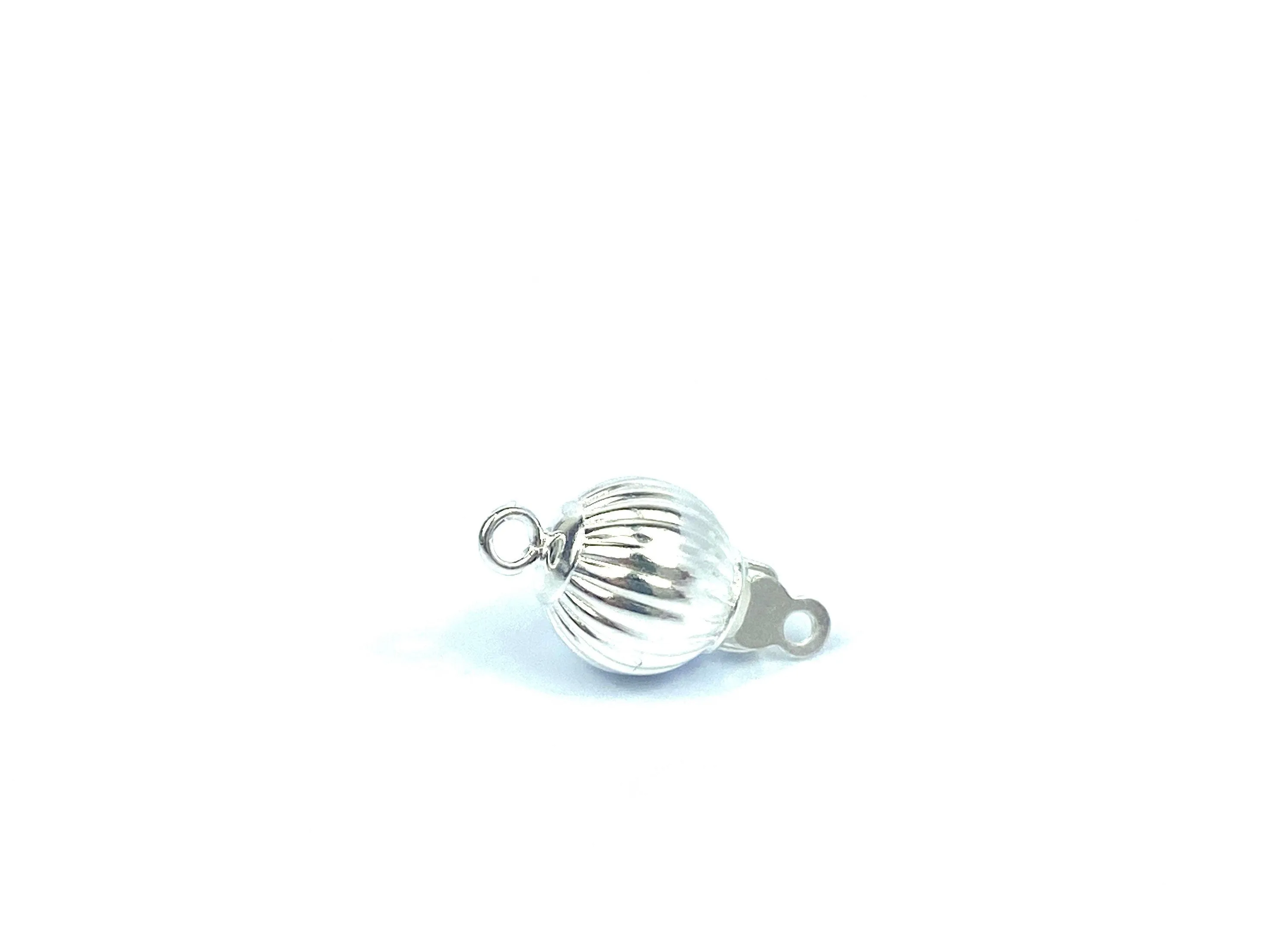 8mm corrugated bead clasp , sku#5003564C