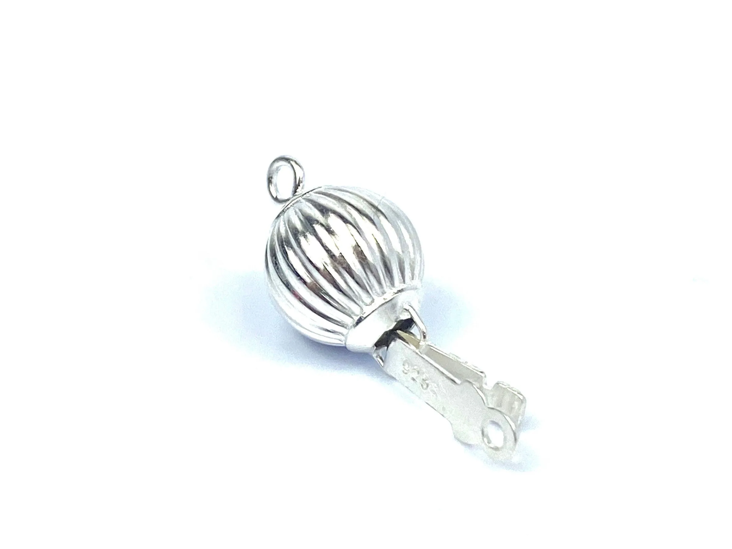 8mm corrugated bead clasp , sku#5003564C