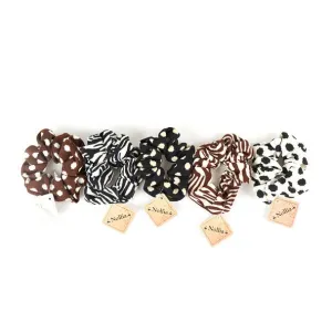 Animal Print  Hair Scrunchies (5 Styles)