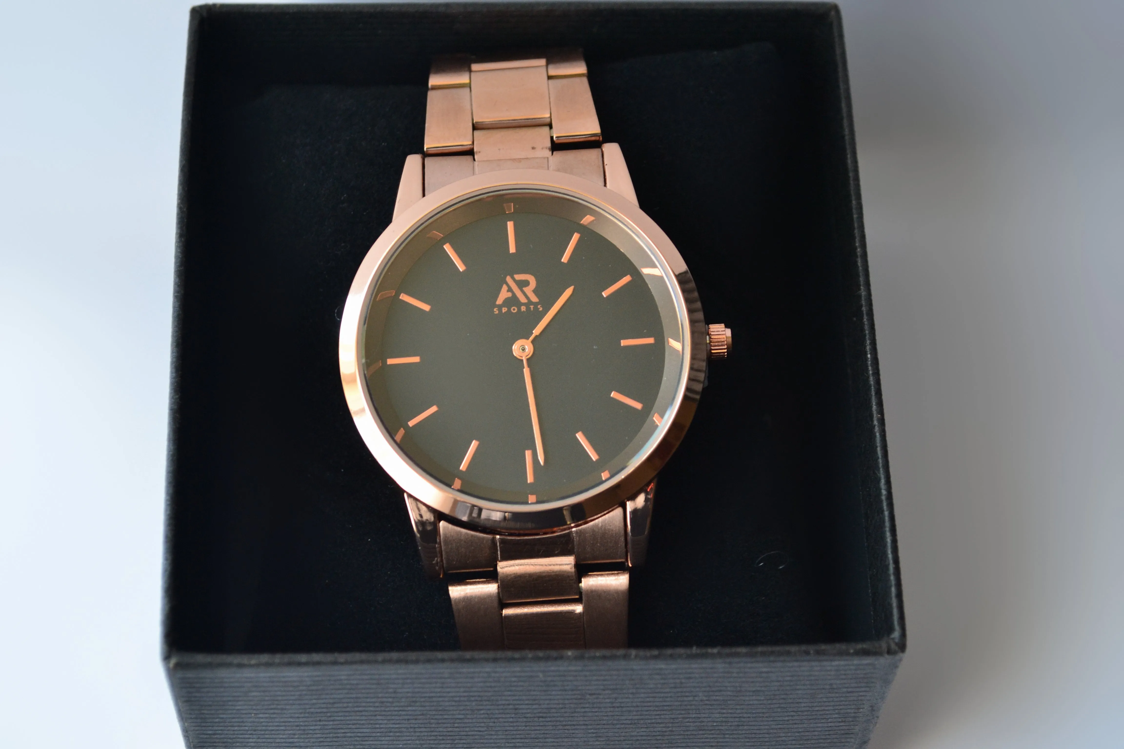 AR Sportswear Timeless Rose Gold  Unisex Watch