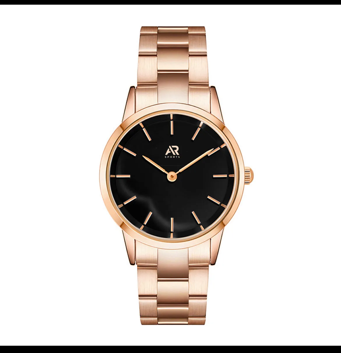 AR Sportswear Timeless Rose Gold  Unisex Watch