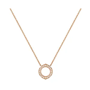 Aura - Rose Gold Diamond Pendant
