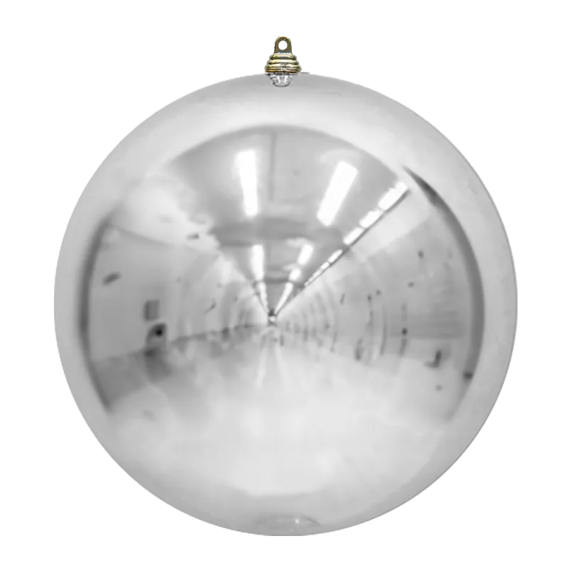 Bauble Shiny Silver 500mm