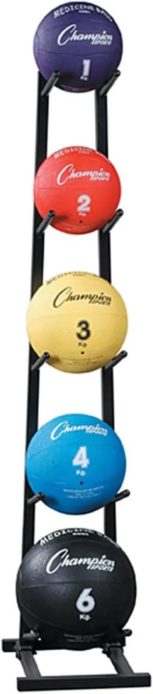 Champion Sports Medicine Ball Storage  Durable Trees & Racks, Multiple Styles, Sizes & Color Options for Organizing Medicine Balls in Home Gym or Fitness Facility