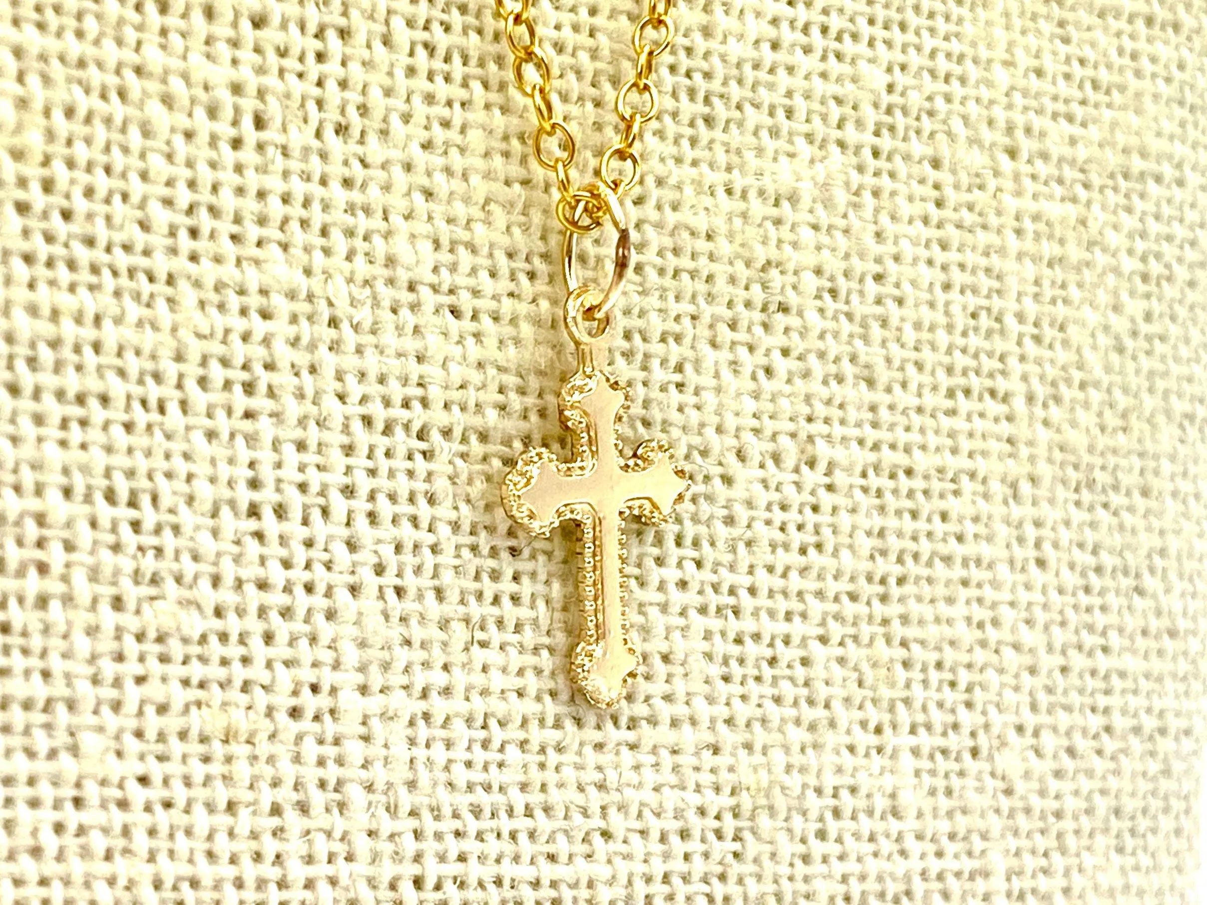 Cross Charm , Sku#2317-C