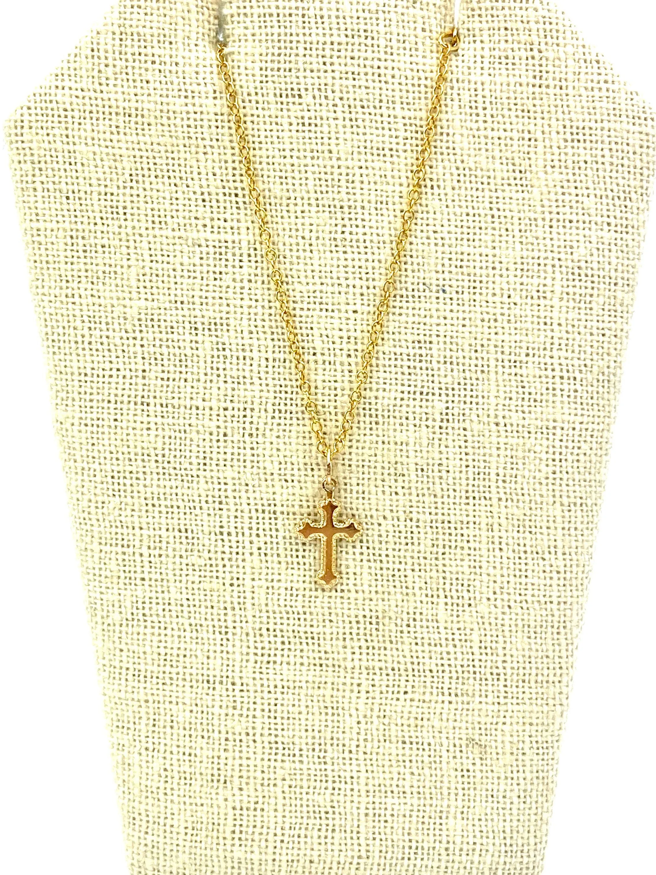 Cross Charm , Sku#2317-C