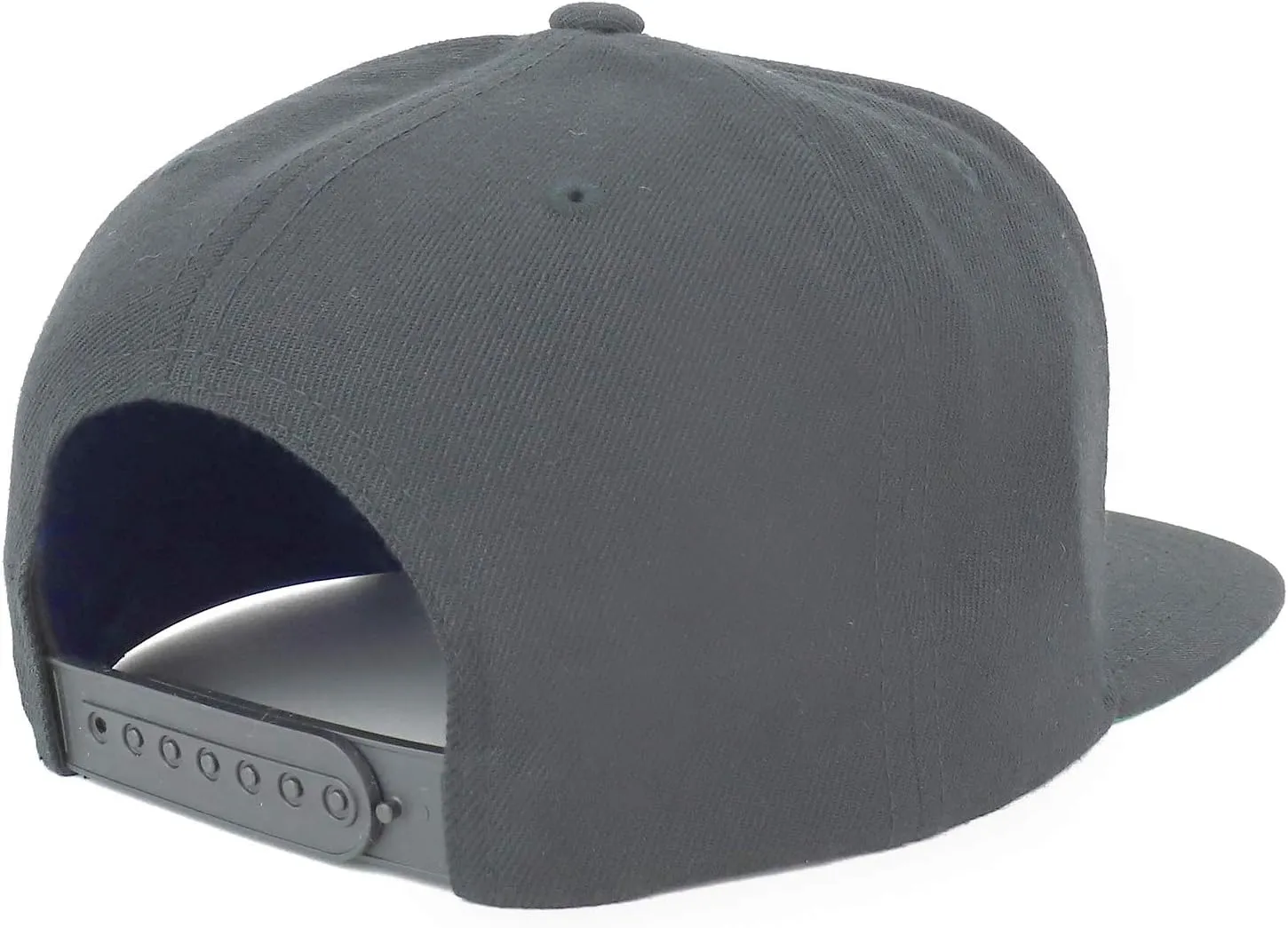 Flexfit Oversize XXL Grey American Flag Embroidered Structured Flatbill Snapback Cap