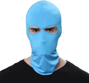 GANWAY Wind Cap Motorcycle Ski Masks Balaclavas Outdoor Sports Cycling Hat (Light Blue)