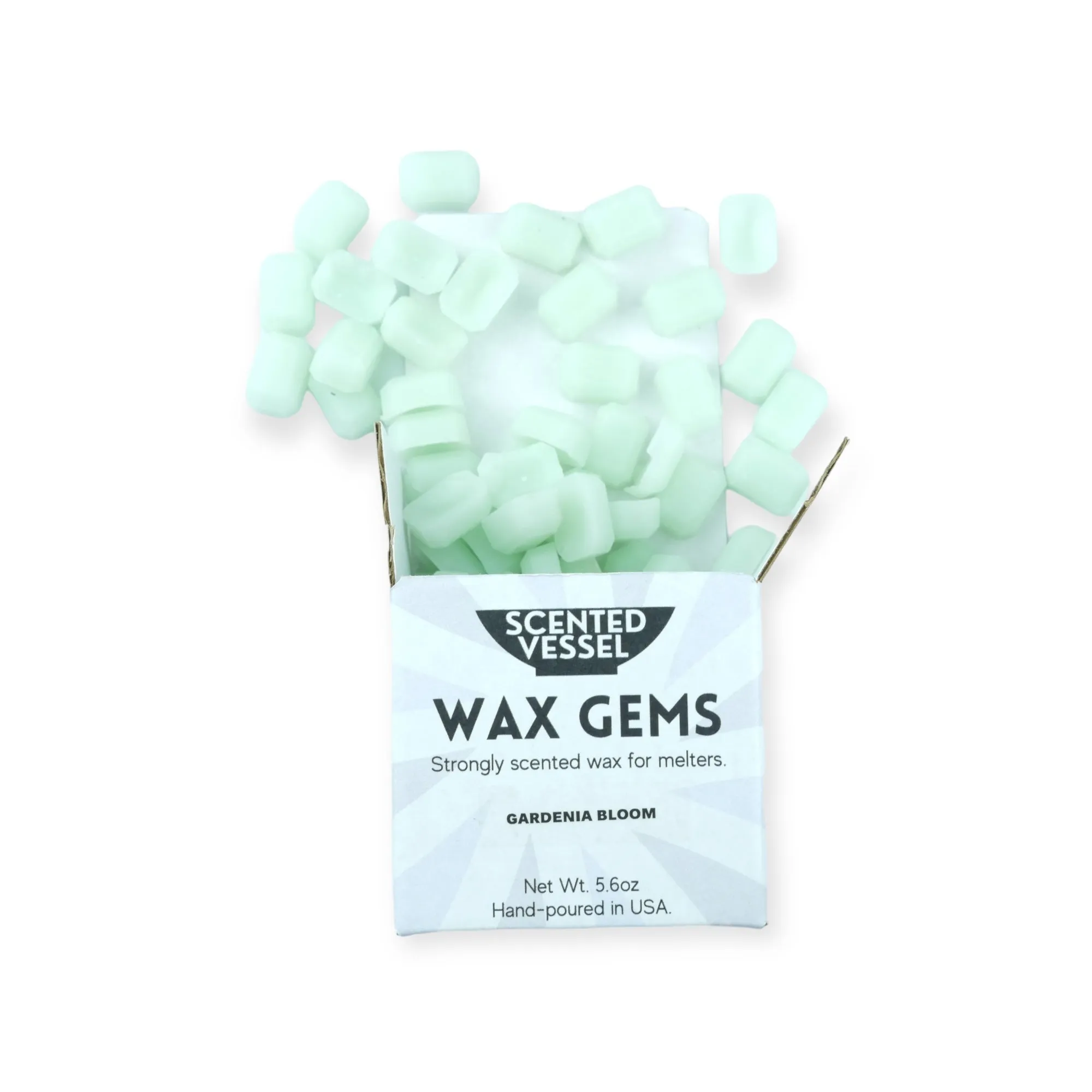 Gardenia Bloom 5.6oz Wax Gems by Scented Vessel