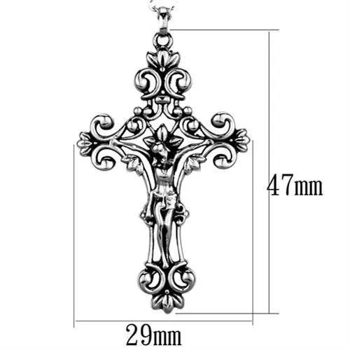 High polished (no plating) Stainless Steel Chain Pendant with No Stone for Women Style TK1933