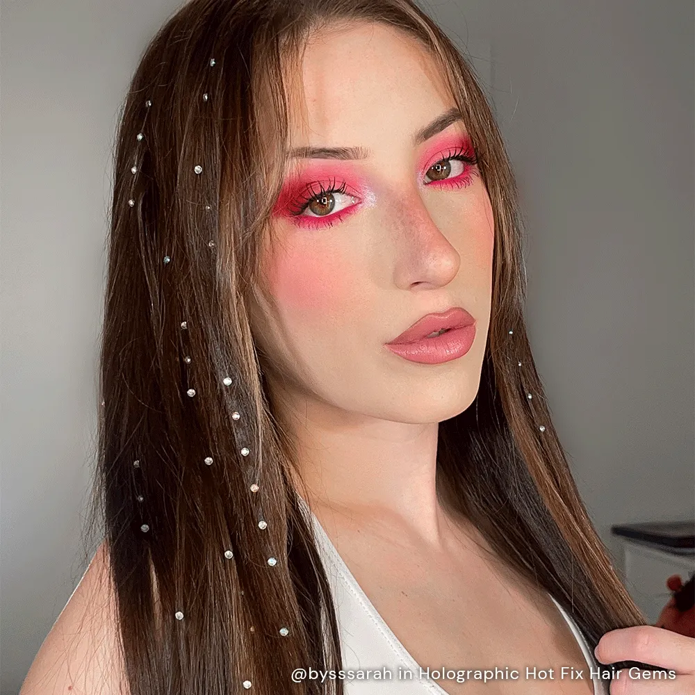 Hot Fix Hair Gems