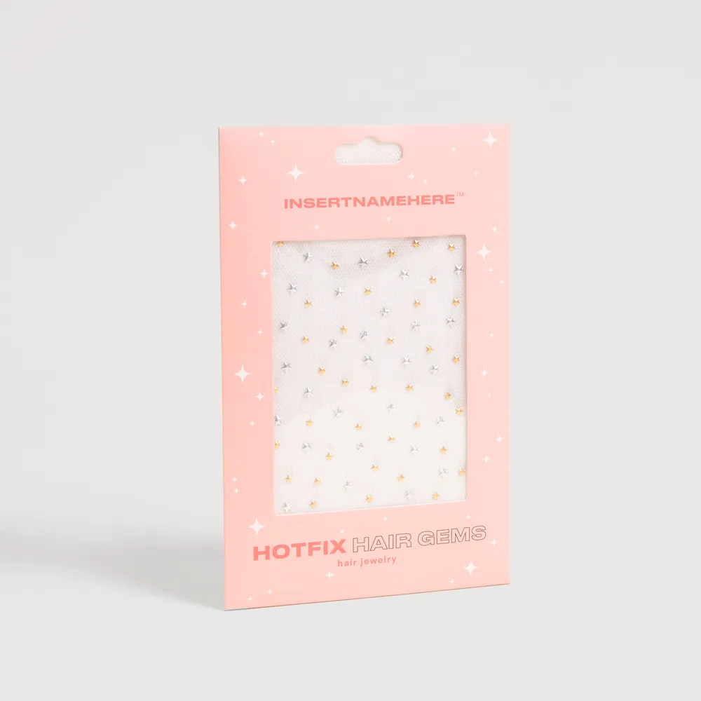 Hot Fix Hair Gems
