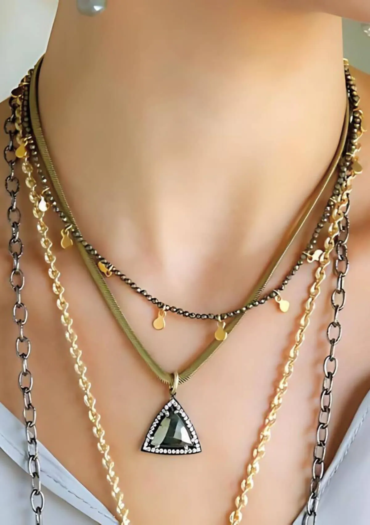 James Short Necklace - Rose Gold