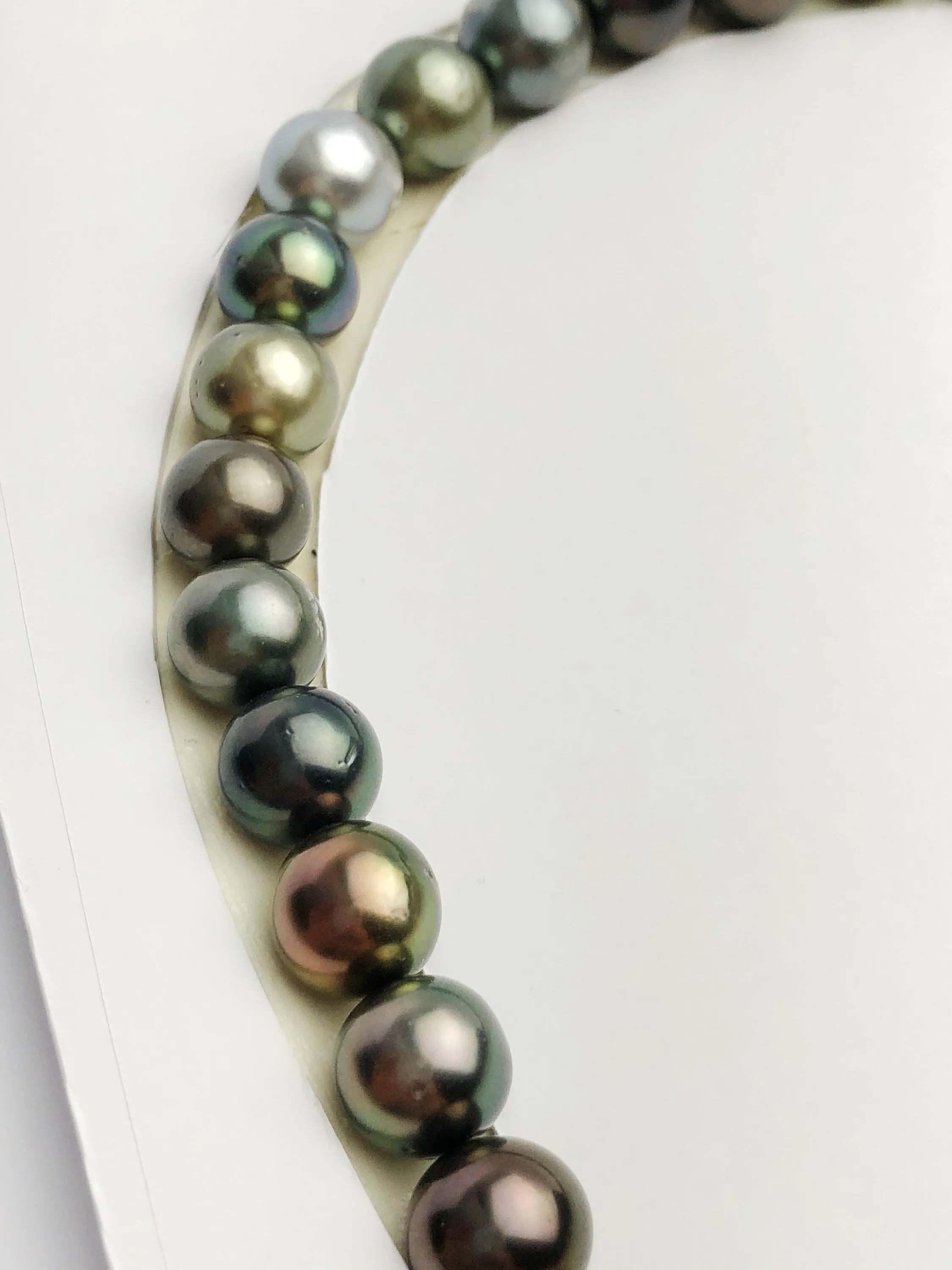 Loose Tahitian Pearls Set, Multicolor, Wholesale - Only 19 per pearl - AA Quality (219)