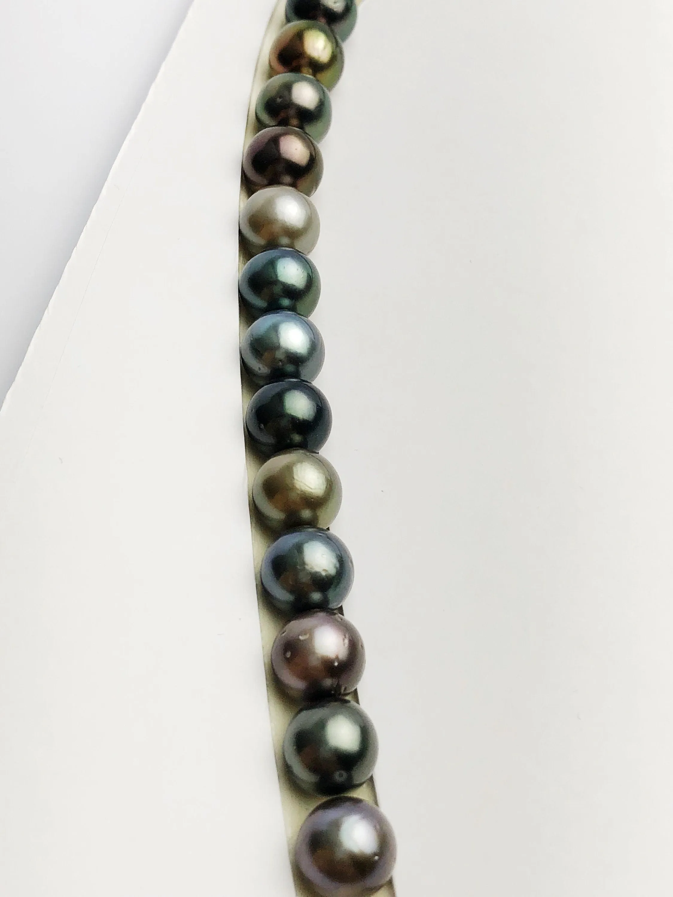 Loose Tahitian Pearls Set, Multicolor, Wholesale - Only 19 per pearl - AA Quality (219)