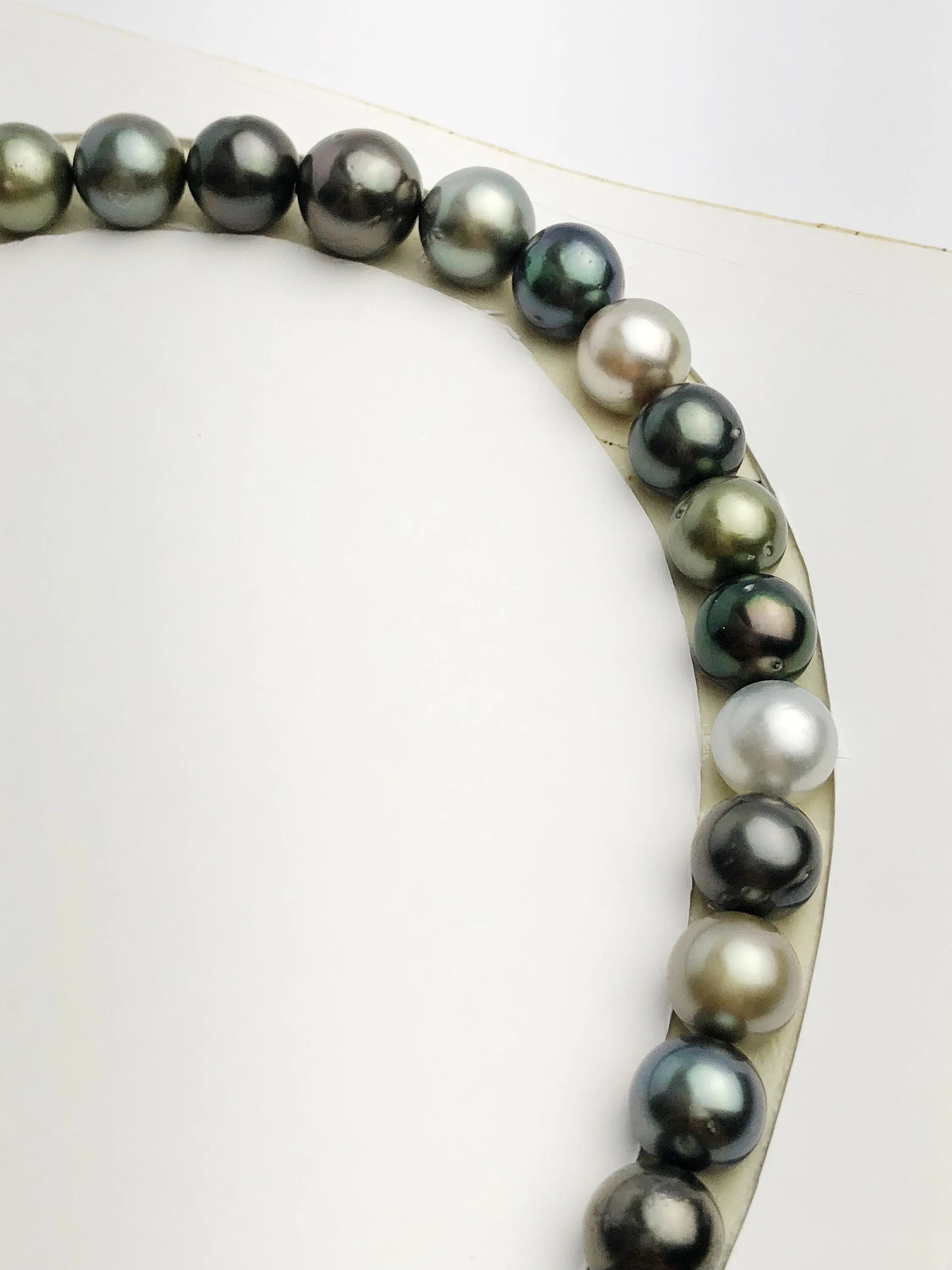 Loose Tahitian Pearls Set, Multicolor, Wholesale - Only 19 per pearl - AA Quality (219)