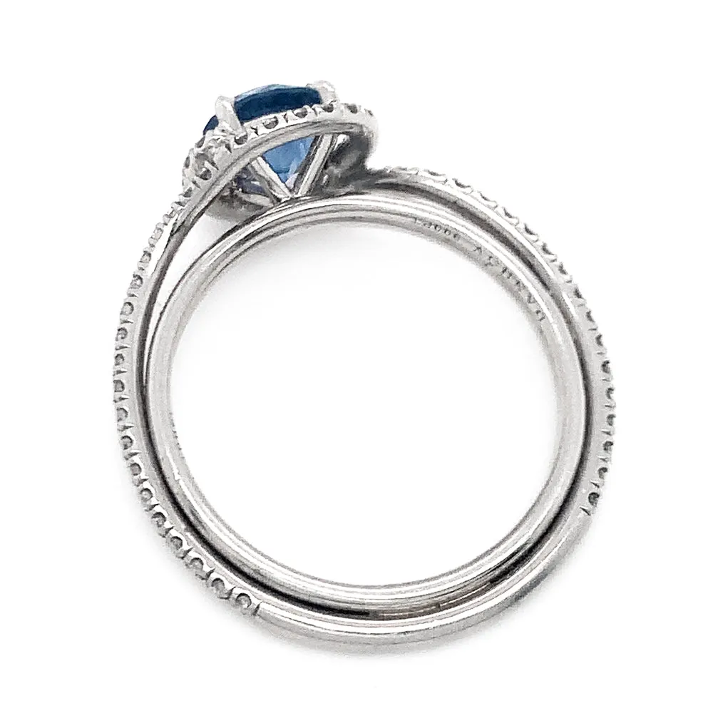Montana Sapphire & Diamond Ring - "Aurora"
