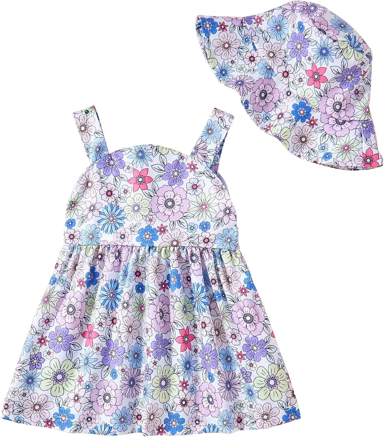 Newborn Infant Baby Girl Dress Toddler Girl Clothes Halter Backless Sleeveless Flower Sundress Summer Dresses for Girl