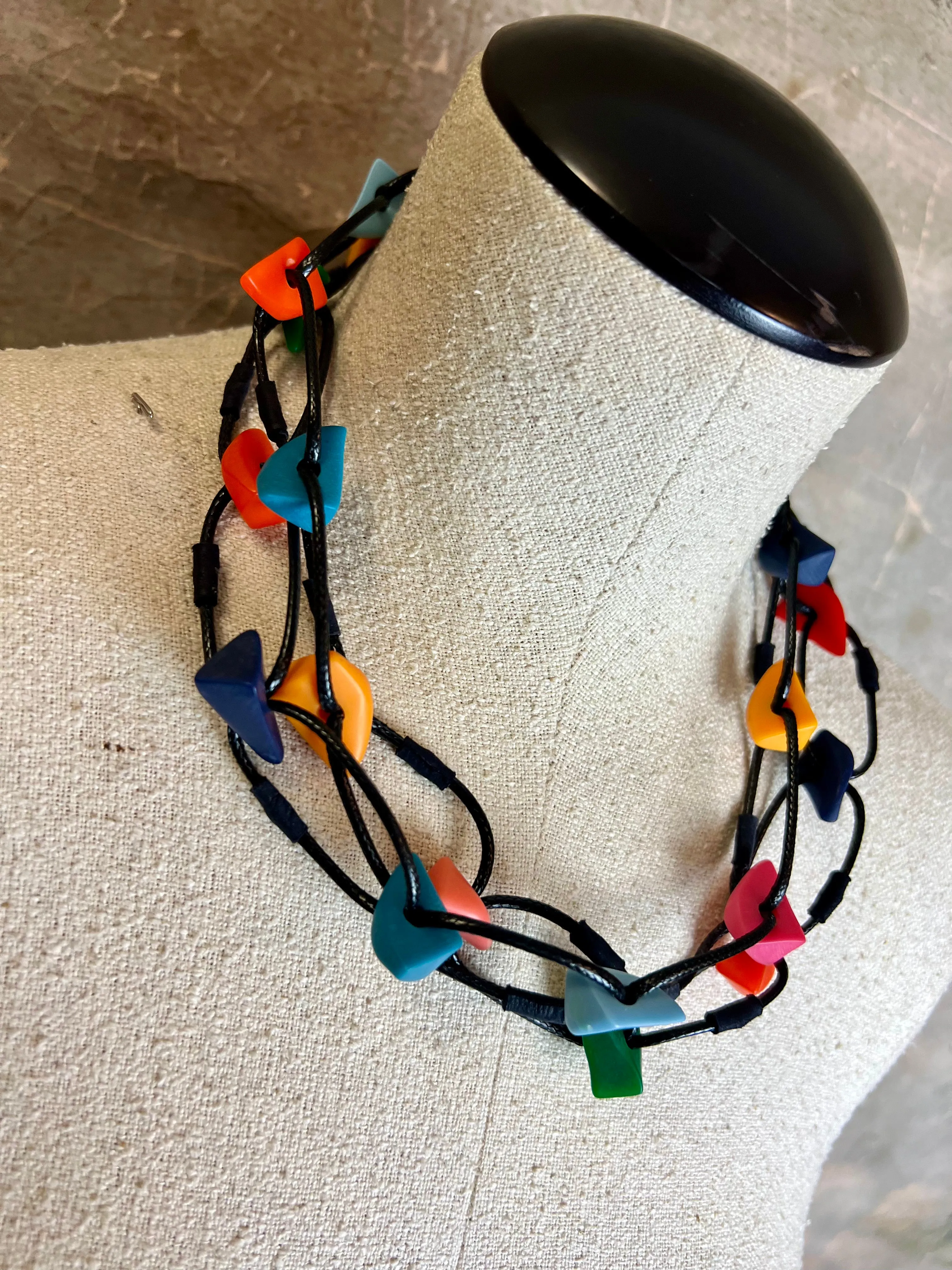 NT131A Multi Beaded Necklace