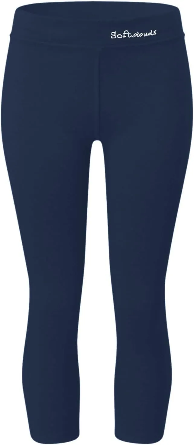 Soft Clouds Fleece Leggings for Women Casual Warm Winter Solid Pants Thermal Tights High Waist Yoga Pants