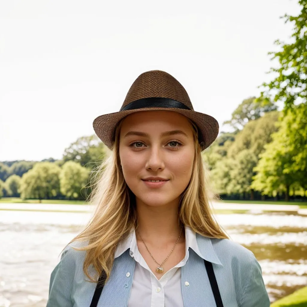 Straw Fedora Hat Wide Brim Summer Beach Sun Cap Panama Hat for Men Women